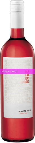 Фото 6 - Вино Punto Final Malbec Rose 0.75 л