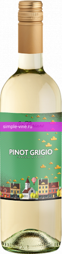 Фото 3 - Вино Pinot Grigio Provincia Di Pavia - San Floriano 0.75 л