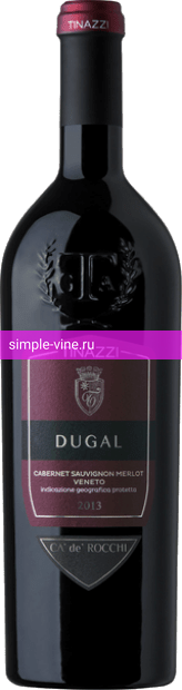 Фото 7 - Вино Cabernet Sauvignon Merlot Dugal 0.75 л