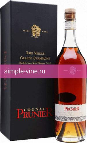 Фото 3 - Коньяк Prunier XO Tres Vieille Grande Champagne 0.7 л