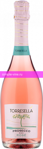 Фото 3 - Игристое вино Prosecco Rose Torresella 0.75 л