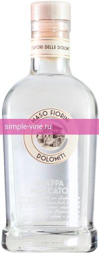 Фото 4 - Граппа Grappa Maso Fiorini Moscato 0.5 л