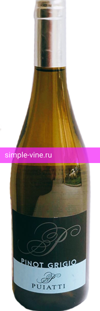 Фото 8 - Вино Puiatti Pinot Grigio 0.75 л