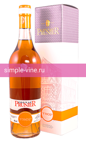 Фото 3 - Коньяк Prunier VSOP 0.7 л