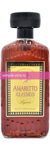 Фото 1 - Ликер Amaretto Classico 0.7 л