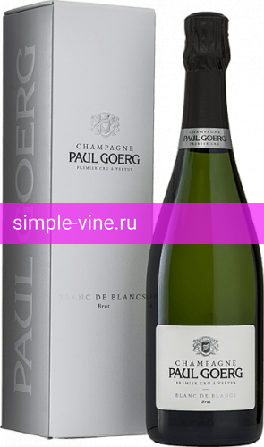 Фото 7 - Шампанское Paul Goerg Premier Cru Blanc De Blancs 0.75 л