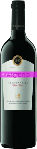 Фото 3 - Вино Artero Tempranillo 0.75 л