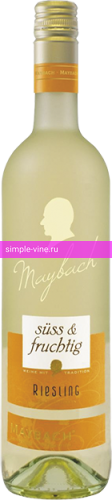 Фото 2 - Вино Maybach Riesling Suss 0.75 л