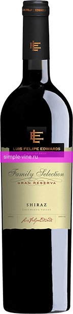 Фото 5 - Вино Shiraz Family Selection Gran Reserva 0.75 л