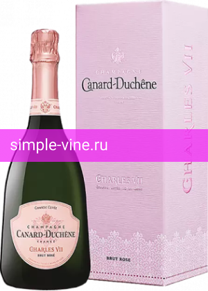 Фото 8 - Шампанское Canard-Duchene Charles VII Rose 0.75 л