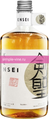 Фото 3 - Виски Kensei Japanese Whisky 0.7 л