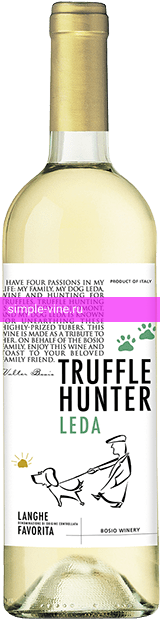 Фото 5 - Вино Truffle Hunter Leda Langhe Favorita 0.75 л