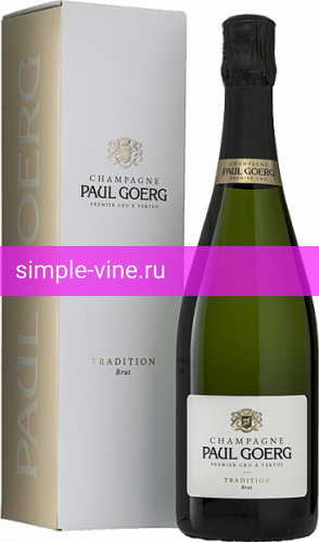 Фото 8 - Шампанское Paul Goerg Premier Cru Tradition 0.75 л