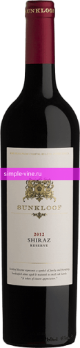 Фото 6 - Вино Sunkloof Shiraz Reserve 0.75 л