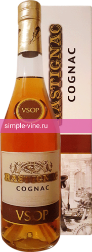 Фото 8 - Коньяк Rastignac VSOP 0.5 л