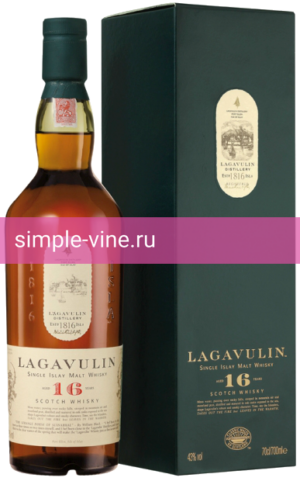 Фото 8 - Виски Lagavulin, 16 летней выдержки 0.7 л