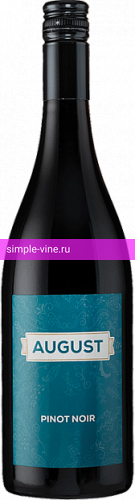 Фото 8 - Вино August Pinot Noir 0.75 л