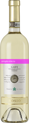 Фото 3 - Вино Bosio Gavi 0.75 л