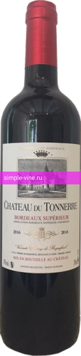 Фото 5 - Вино Château Du Tonnerre 0.75 л