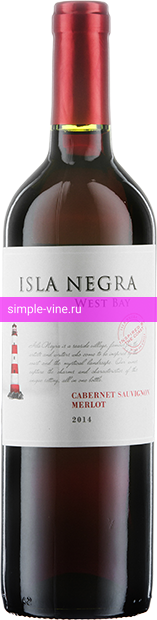 Фото 1 - Вино Isla Negra Cabernet Sauvignon-Merlot 0.75 л