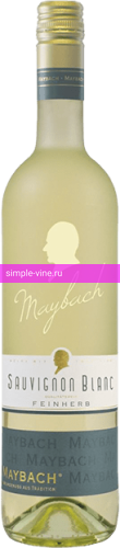 Фото 1 - Вино Maybach Sauvignon Blanc Feinherb 0.75 л