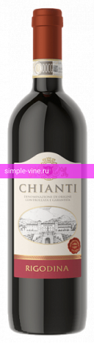 Фото 3 - Вино Rigodina Chianti Docg 0.75 л красное сухое