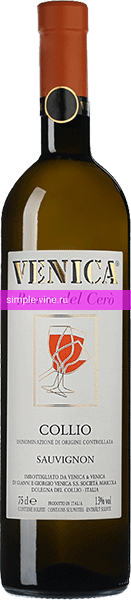 Фото 1 - Вино Venica & Venica, Sauvignon Collio DOC Ronco del Cero 0.75 л