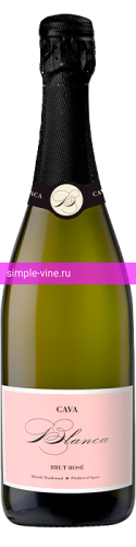 Фото 9 - Игристое вино Cava blanca Rosado Brut 0.75 л