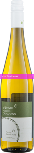 Фото 2 - Вино Muller-Grossmann Riesling Steiner Point 0.75 л