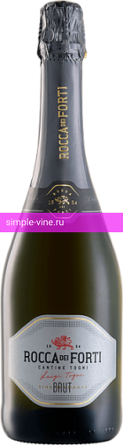 Фото 1 - Игристое вино Rocca dei Forti Brut 0.75 л