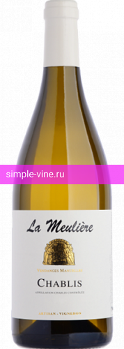 Фото 7 - Вино Domaine de la Meuliere Chablis 0.75 л