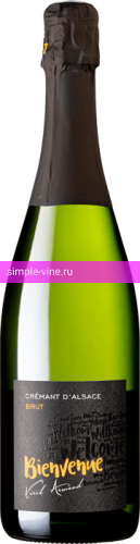 Фото 7 - Игристое вино Cremant d'Alsace Brut Bienvenue 0.75 л