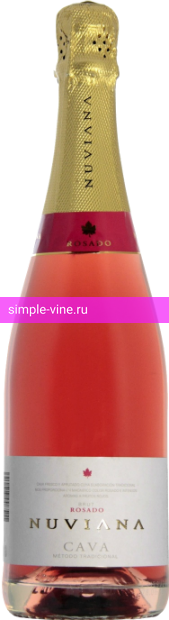 Фото 4 - Игристое вино Nuviana Brut Rosado 0.75 л