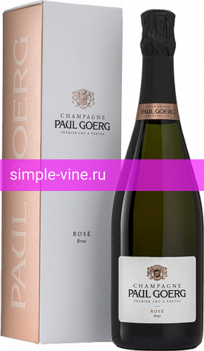 Фото 9 - Шампанское Paul Goerg Brut Rose Premier Cru 0.75 л