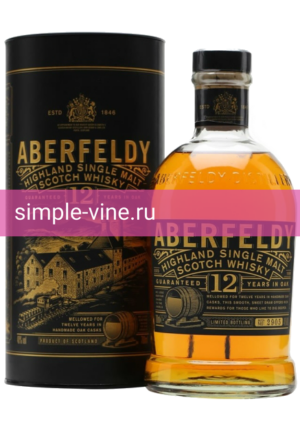 Фото 4 - Виски Aberfeldy, 12 летней выдержки 0.7 л