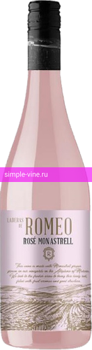 Фото 1 - Вино Romeo Rose Monastrell 0.75 л