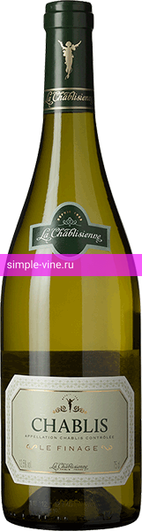 Фото 3 - Вино La Chablisienne, Le Finage Chablis AOC 0.75 л