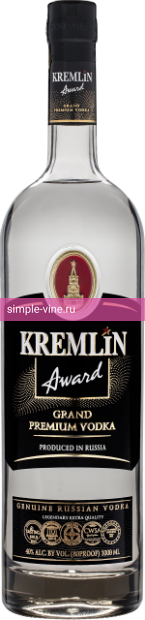 Фото 4 - Водка Kremlin Award 0.5 л