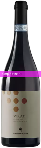 Фото 6 - Вино Mandrarossa Syrah 0.75 л