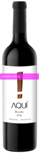 Фото 5 - Вино Aqui Malbec 0.75 л