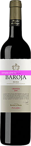 Фото 4 - Вино Heredad de Baroja Crianza 0.75 л