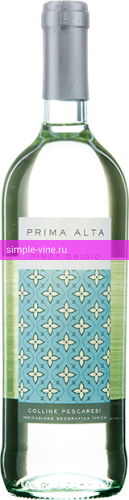 Фото 3 - Вино Prima Alta Pinot Grigio 0.75 л