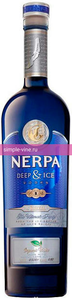 Фото 3 - Водка Nerpa Deep & Ice 0.7 л