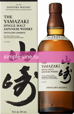 Фото 4 - Виски The Yamazaki Distiller's Reserve 0.7 л