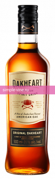 Фото 6 - Ром Oakheart Original 0.5 л