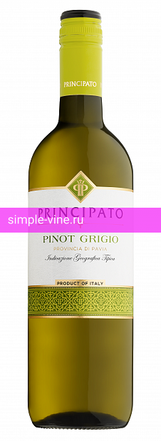 Фото 4 - Вино Principato, Pinot Grigio Pavia IGT 0.75 л