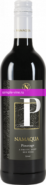 Фото 7 - Вино Namaqua Pinotage 0.75 л