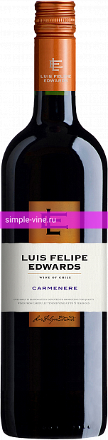 Фото 9 - Вино Luis Felipe Edwards Carmenere Pupilla 0.75 л