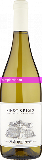 Фото 7 - Вино St.Michael-Eppan Pinot Grigio 0.75 л