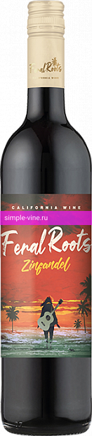 Фото 6 - Вино Feral Roots Zinfandel 0.75 л красное сухое